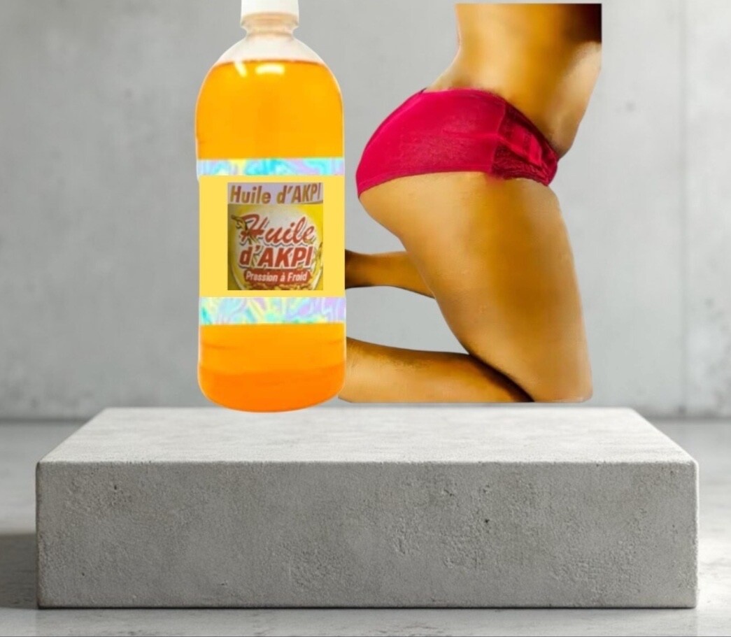 Huile d'akpi biologique ngansang pure soin vergetures et fermeté 500ml