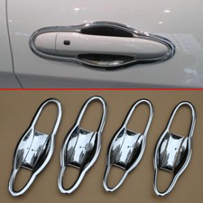Chrome Door Handle Surrounds Trims Accessories For Jeep Cherokee 2014-2021