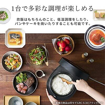 IRIS Ohyama Rice Cooker 5.5 Go IH Type Design Type White RC-IL50-W 50 Brands