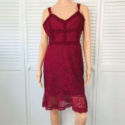HEARTLOOM Mya Crimson Lace Dress Size M, NWT MSRP: $129.00 | eBay HEARTLOOM Mya Crimson Lace Dress Size M, NWT MSRP: $129.00 | eBay
