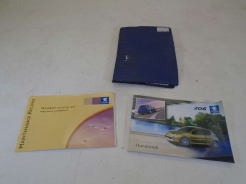 PEUGEOT 206 OWNERS MANUAL 1998-2008 - Picture 1 of 6
