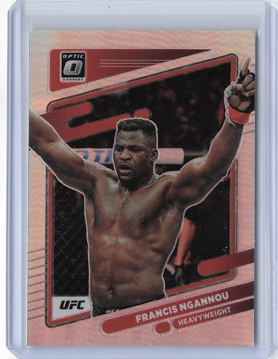 2022 Donruss Optic UFC #30 Francis Ngannou Holo