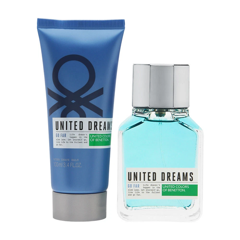 Conjunto de 2 piezas United Dreams Go Far de United Colors of Benetton para  hombre totalmente nuevo