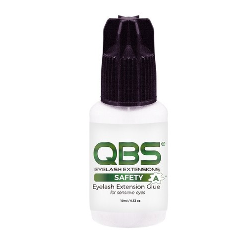 Colle Pour Extensions De Cils QBS SAFETY - Hypoallergénique, Sans Formaldéhyde - 3/5/10 Ml - Neuf