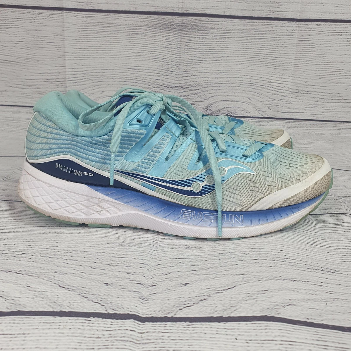 Saucony Ride ISO Running Shoes Womens 10 S10444 3 Blue Sneakers