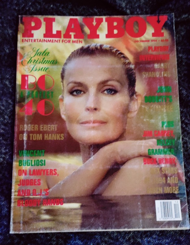 💥Playboy Magazine: December 1994 - BO- A PERFECT 40, ROGER EBERT ON TOM HANKS💥