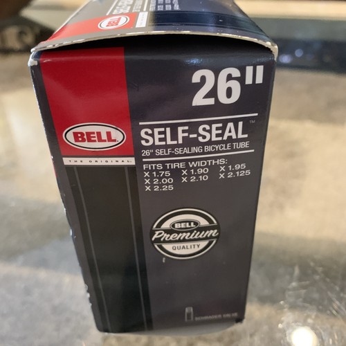 Bell Self-Seal 26" Bicycle Inner Tube wt Schrader Valve - 26 x 1.75 - 2.225 NIB - Picture 5 of 7
