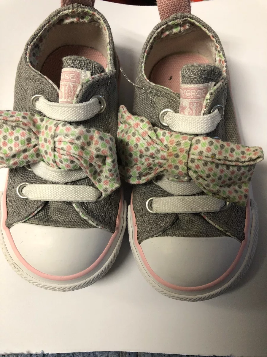 Baby girl converse size clearance 5