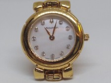 Bulova, Accutron, NWOT, Ladies, Gold Tone, MOP and Diamond Accented Dial, Watch.