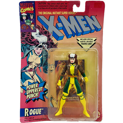 ROGUE FIGURE 1994 TOYBIZ X-MEN MUTANT SUPER HEROES MARVEL VINTAGE X-FORCE COMICS