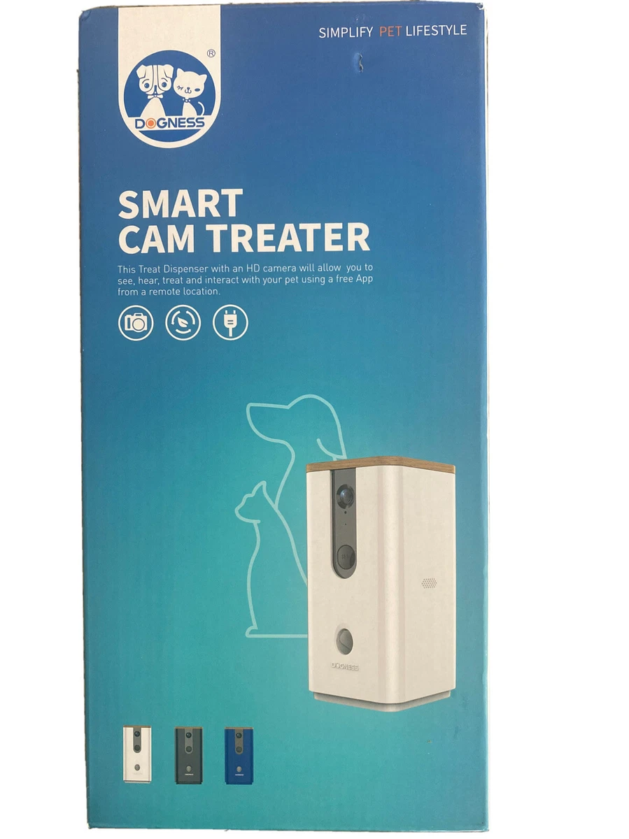Dog cam treat clearance dispenser