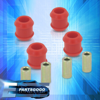 For Honda Civic CRX EF 88-91 Front Upper Control Arm Bushings Polyurethane Red