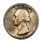 1936 25c Silver Washington Quarter - Colorful Original Toning - BU - SKU-Z4473