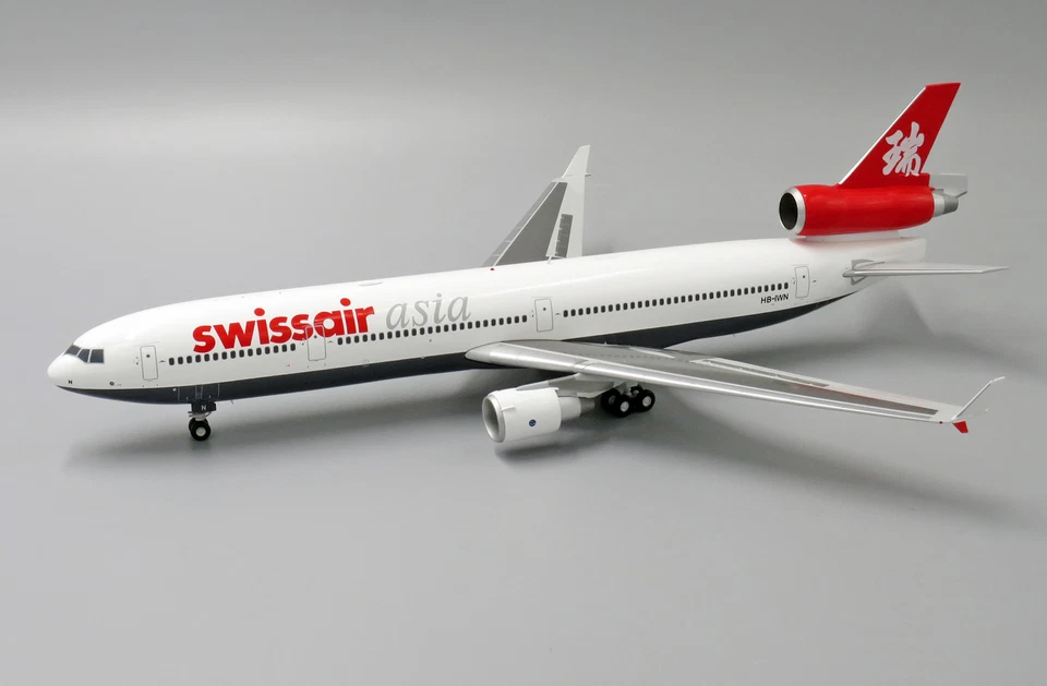 Modelo jet 1/200 diecast JC Wings LH2147 Swissair Asia Douglas DC-10-30 HB-IWN Foto 4 de 4