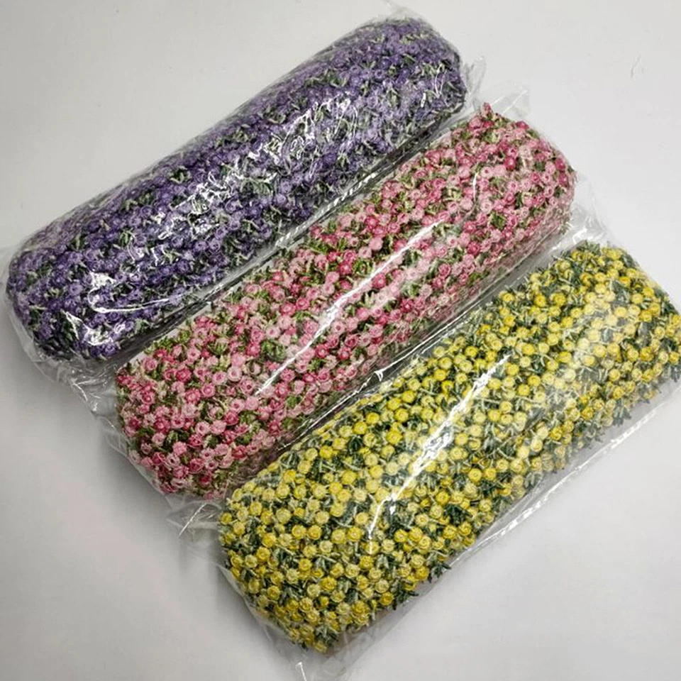 Vestido de novia 2 Y flor encaje cinta bordada costura hecho a mano decoración hágalo usted mismo Foto 3 de 4