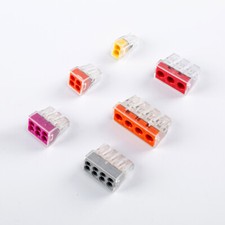 Electric Wire Cable Mini Connector 2 3 4 6 8 10 12 Port Quick Terminal Blocks