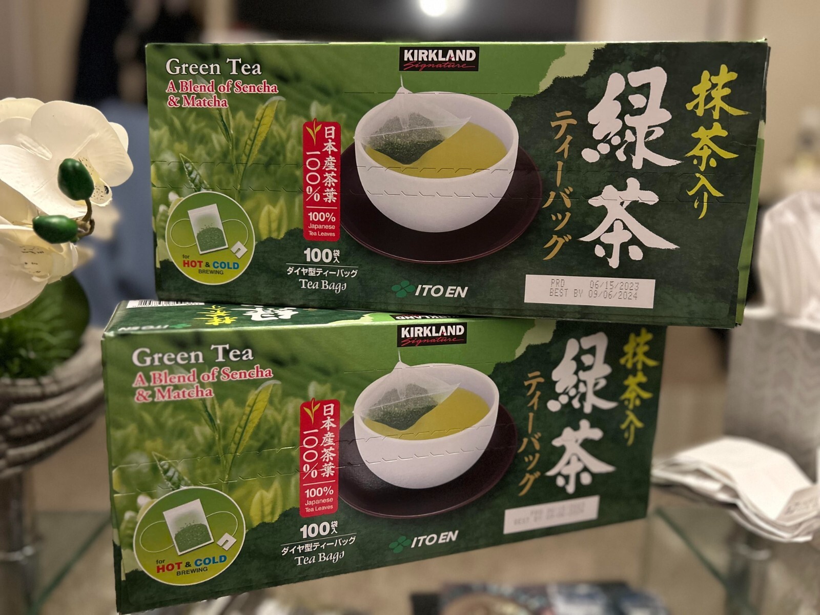 Kirkland Ito En Matcha Blend, Japanese Green Tea 100 ct Each 96619798551 eBay