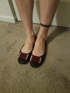 bally ballet flats