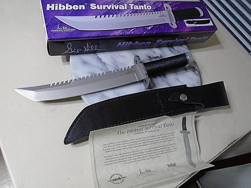 Gil Hibben Combat Survival Tanto Fixed Blade Knife 7Cr17 Compass GH5040 14.25" - Picture 3 of 12