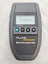 Fluke Networks MicroScanner Pro Cable Tester, USED. MAIN UNIT ONLY!