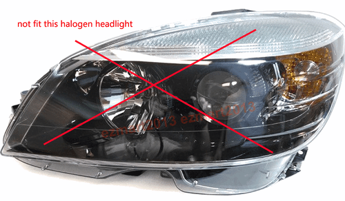 Anillo halo LED algodón para Benz W204 C350 C63 C300 08-11 Bi faro xenón blanco - Imagen 2 de 18