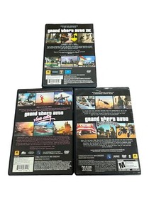 Sony PlayStation 2 PS2 CIB Grand Theft Auto: The Trilogy III VICE SAN LOT MAP BL