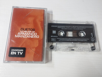 Armando Manzanero Duetos Lo Mejor de 2000 WEA - Cassette Cinta Tape 2T