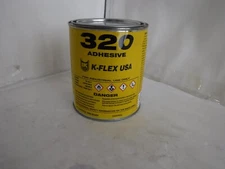 K-FLEX USA 320  Adhesive ( Contact Cement) Industrial , Quart Can , Amber color