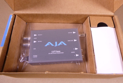 AJA LUT-box In-Line Color Transform With HDMI SDI