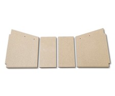 Feuerraumauskleidung für Caminos Prestige 3.0 Kaminofen Ersatzteile Brennraum