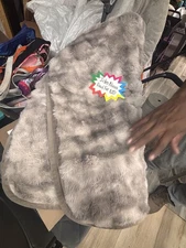 Idea Nuova Faux Fur Plush Pet Bed  