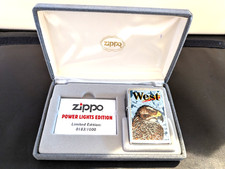 Accendini Zippo West " Power Lights Limited Edition" Bussard non accesi