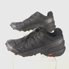 Salomon Speedcross 5 GTX 406840 Men 7.5 Trail Run Black Bungee Contagrip READ