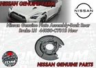 Nissan Genuine Plate Assembly-Back Rear Brake LH  44030-CY01B New