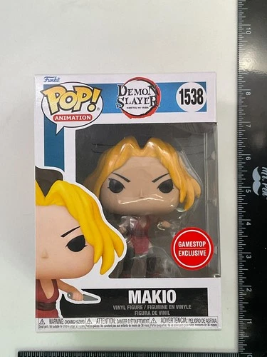Funko Pop! Demon Slayer: Makio #1538 GameStop Exclusive Vinyl Figure -CN J4