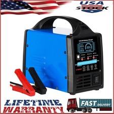 Heavy Duty Car Battery Charger 12V/24V Smart Automatic Smart Automatic