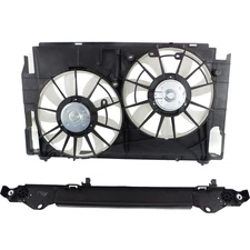 Radiator Cooling Fan Dual Assembly For 2013-2018 Toyota RAV4 North America Built
