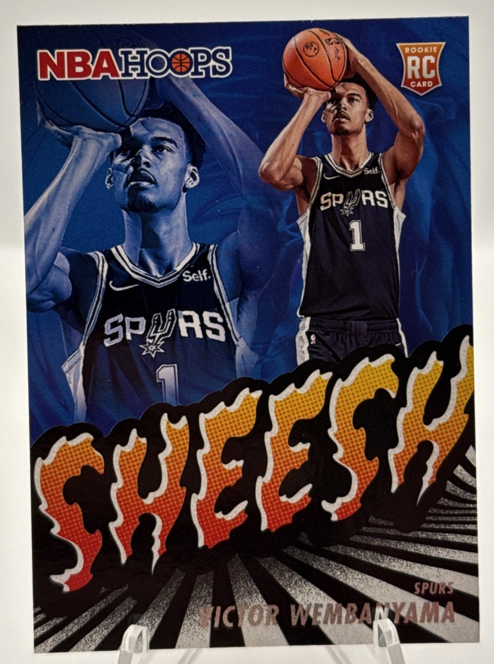 2023-24 Panini NBA Hoops - Sheesh Victor Wembanyama #23 (RC)