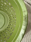 Vintage Green Plastic Laundry Basket Fesco Brand 2158 USA 60s 70s — photo 8