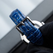 Patek Philippe Complications UNWORN 2025 Ladies Moon Phase Blue White Gold Watch 9