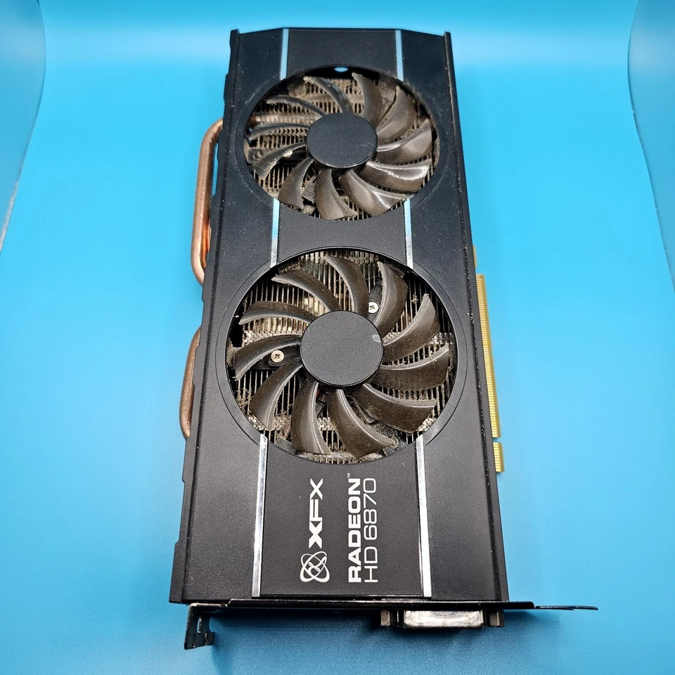 XFX AMD Radeon HD 6870 1GB GDDR5 PCI-E Video Card HDMI - Tested Working! - Image 2 of 4