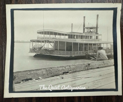 1920er New Orleans Straßenszene Fotos Dampfschiffe Tulane Baseball Dock Arbeiter - Bild 12 von 14