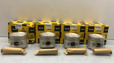4X NURAL KOLBEN & STIFT 87-305507-00 75 MM OS 0,50 FÜR OPEL BEDFORD VAUXHALL