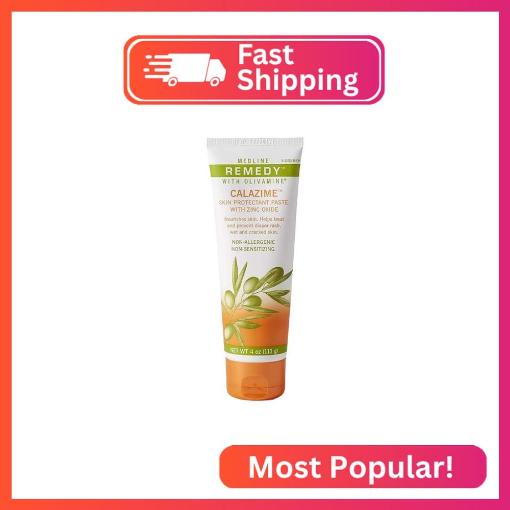 Medline Remedy Olivamine Calazime Skin Protectant Paste Cream