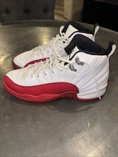 Nike Air Jordan 12 Retro 2023 Mid Cherry 153265-116 Size 7Y  Womens Size 8.5