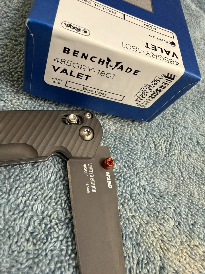 Benchmade 485GRY-1801 Valet 91/400 Limited Edition - Image 4 of 4