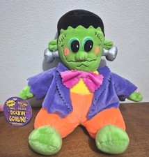 VINTAGE DANDEE HALLOWEEN ANIMATED FRANKENSTEIN SINGS DANCES ROCKIN GOBLIN NEW