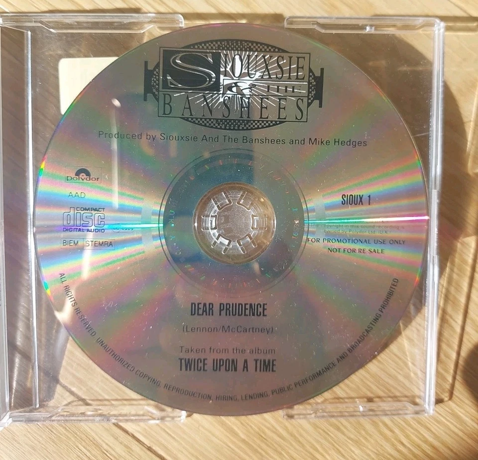 Siouxsie & The Banshees - Dear Prudence / Promo CD / UK press / Polydor 1992 - Bild 3 von 4
