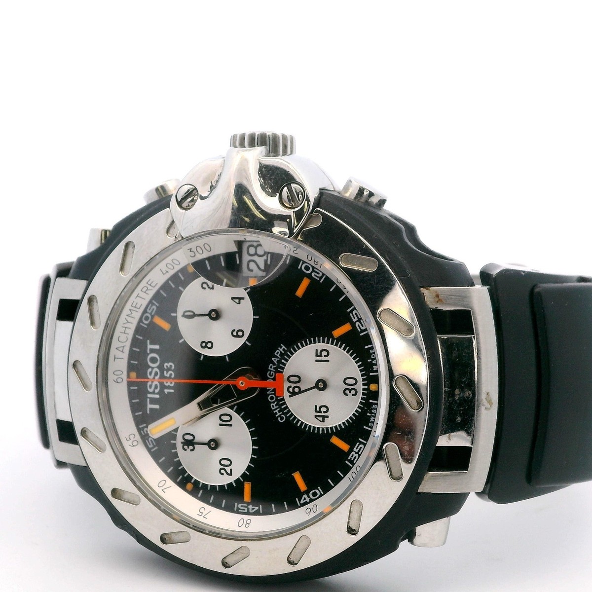 TISSOT 1853 T-Race Chronograph T472 Quartz Men's Watch | eBay