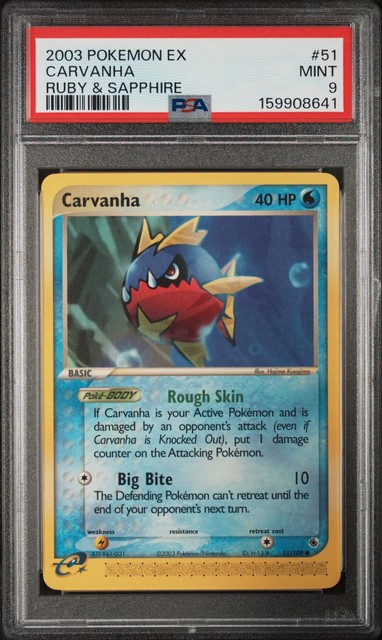 Carvanha #51 (Ruby & Sapphire)